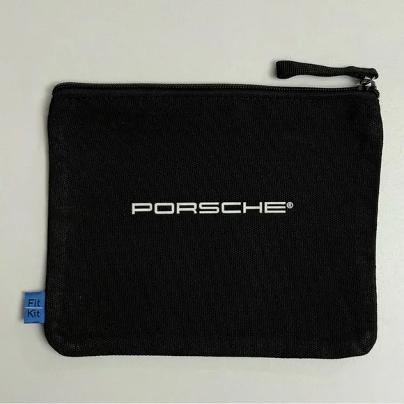 Porsche Fit Kit Black Pouch - Picture 1 of 6